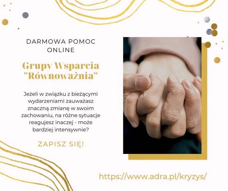 Obawiasz się różnych konsekwencji pandemii? Możesz otrzymać darmowe wsparcie psychologiczne?