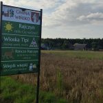 Witacz na granicy wsi Rajczyn