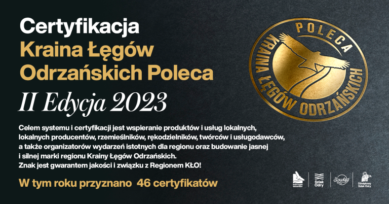 Certyfikaty Krainy Łęgów Odrzańskich dla podmiotów z Wińska przyznane po raz drugi!